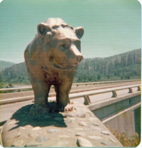 Bear at Hoover Dam 1976 edit