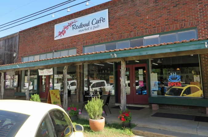 Exterior of Redbud Cafe & Pub