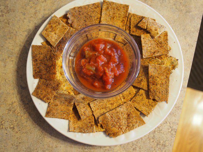 First batch of chips that I left a little thicker than the second batch. 